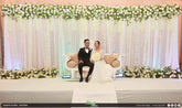 White Flowers Outdoor Wedding Decoration Package - Garden Celebration Specialist